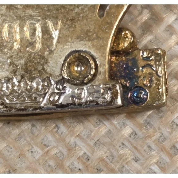 Rare Unique Sterling Silver Kangaroo Employee Of The Year Pin Brooch - Picture 5 of 8